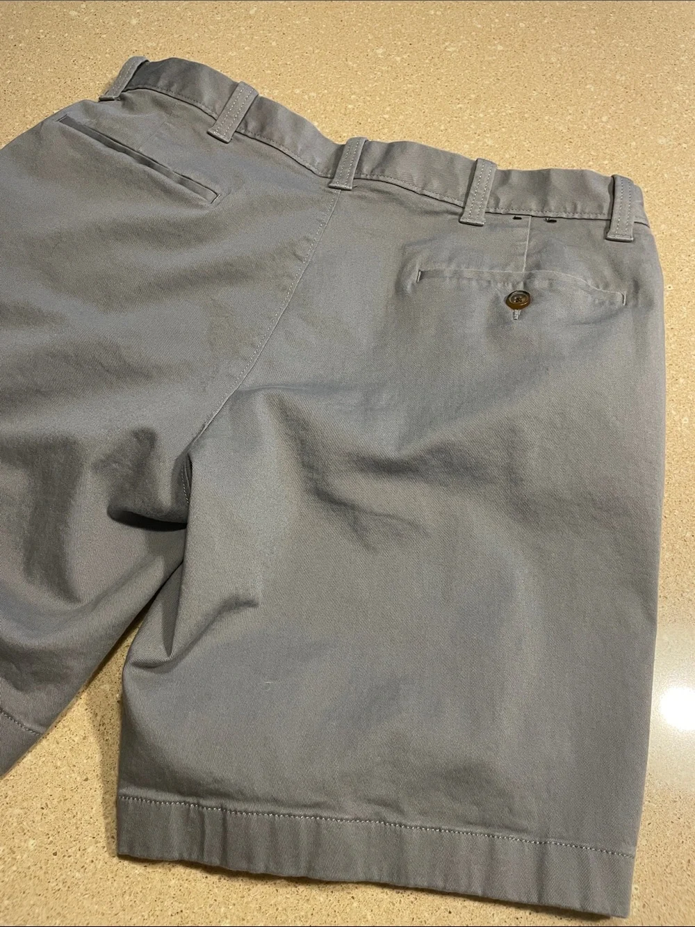 J. Crew Men's Slate Gray Cotton Chino Shorts